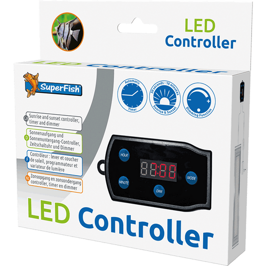SuperFish Slim LED Controller mit Touchscreen und Timerfunktion