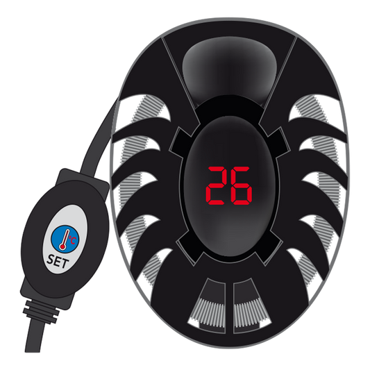 Smart mini heater 55W – intelligenter Heizer mit digitalem Thermometer