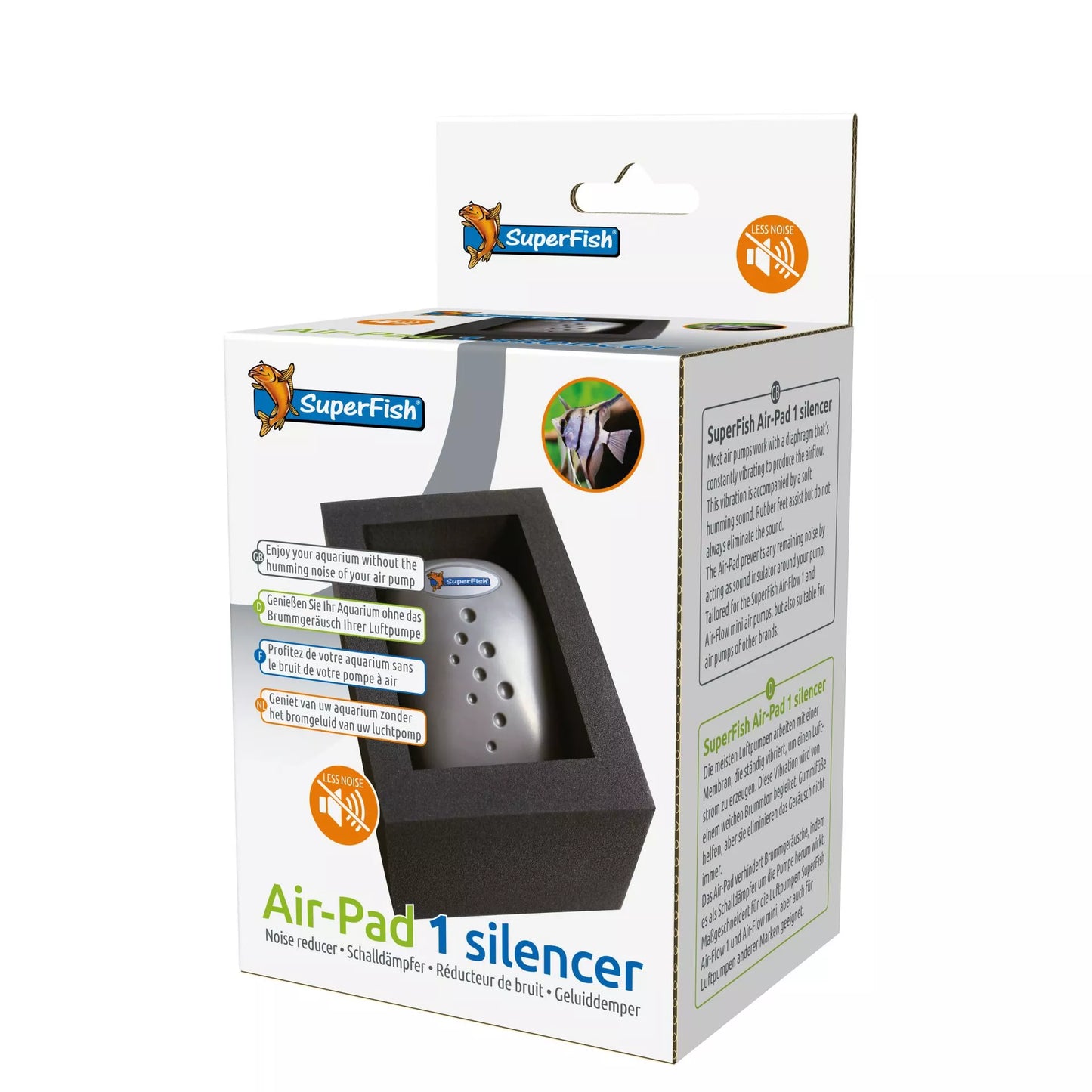 Air-Pad Silencer Aquarium Zubehör – ideal für leise Aquariumbetriebe