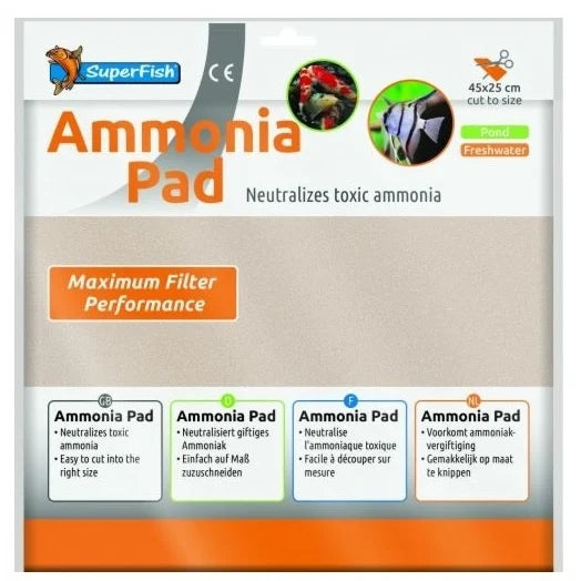 Ammonia Pad 45 x 25 cm – Filtermaterial gegen Ammoniak im Aquarium