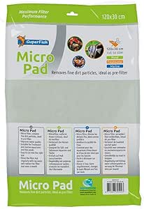 Micro Pad 120 x 30 cm – Filtermatte für sauberes Aquarienwasser