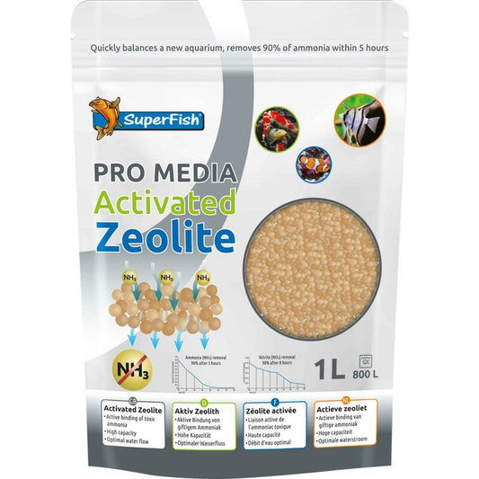 Pro Media Activated Zeolite 1000 ml – Filtermedium zur Wasseraufbereitung