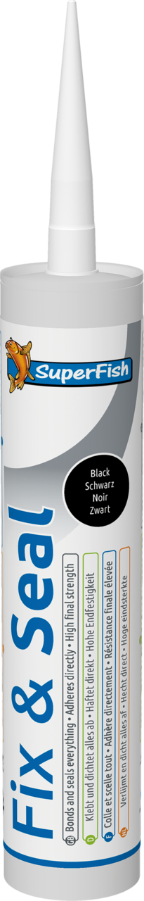 Hochwertiger Schwarzer Dichtungskleber  – ideal für präzise Abdichtungen an Metall, Kunststoff und Glasflächen.