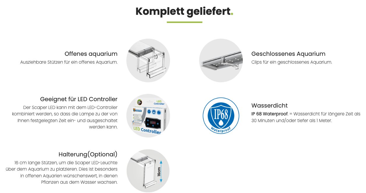 SCAPER LED 131CM-50W-2