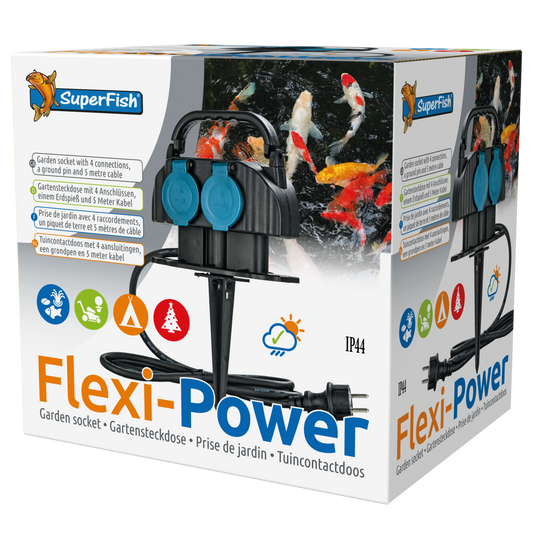 Flexi-Power Gartensteckdose